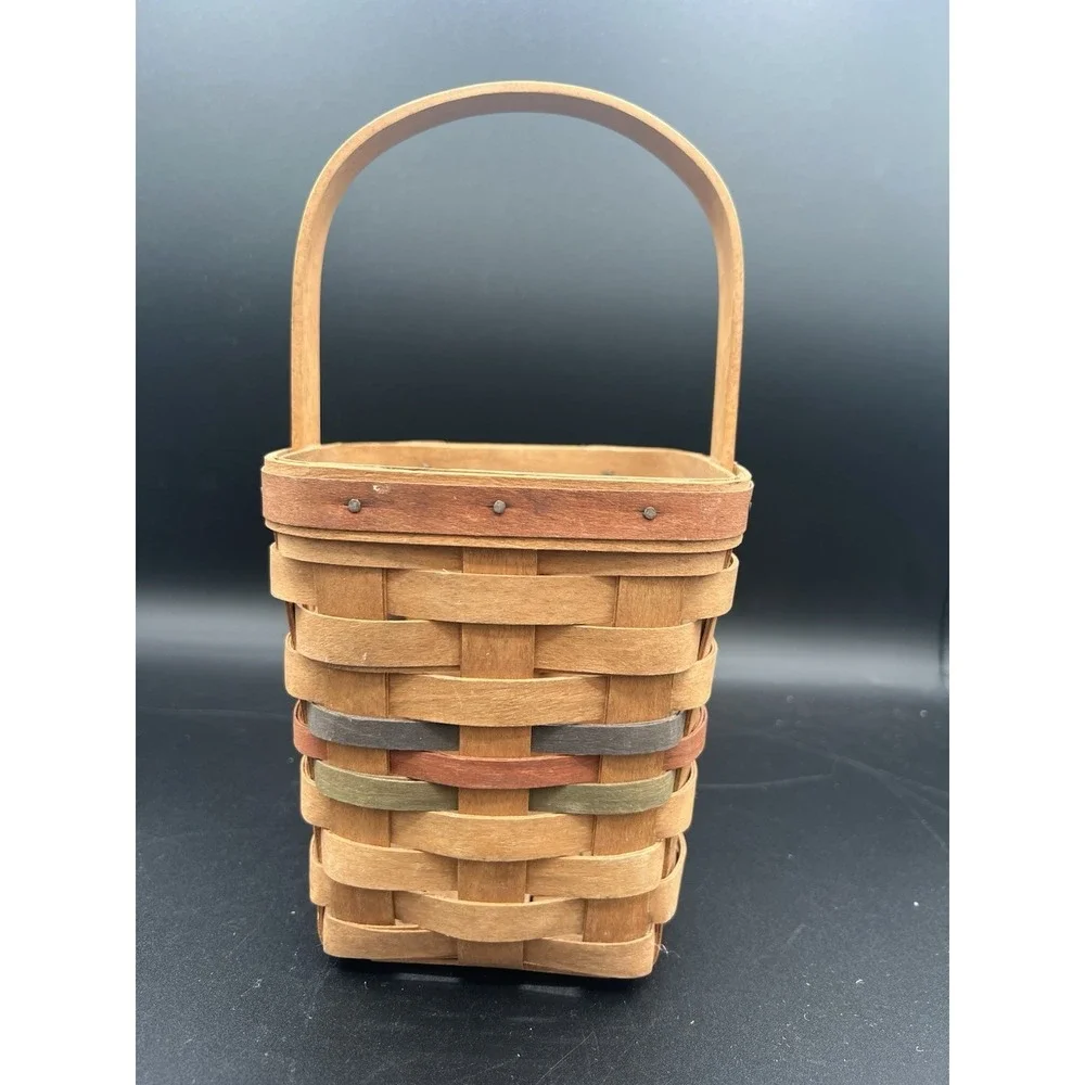 🧺 Longaberger 1992 Shades of Autumn Bittersweet Basket – Retired 🍁🍂✨